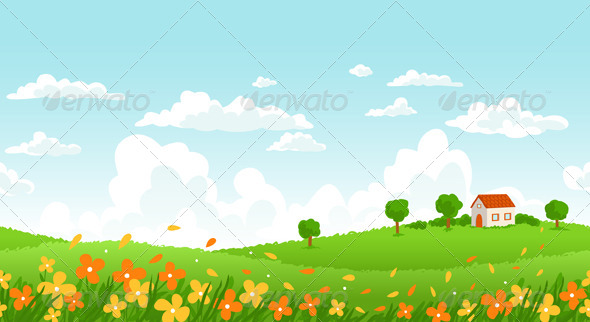 Sunny Day Landscape_preview